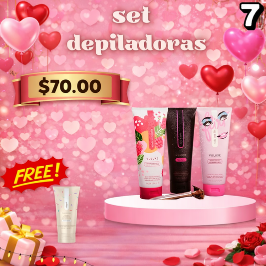 Set depiladoras